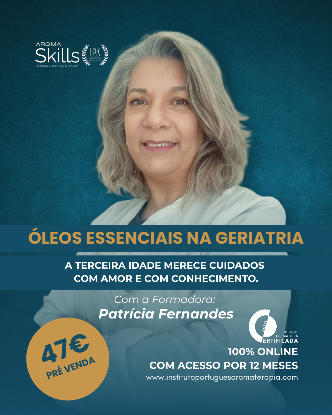 Formação Certificada: Aromaterapia em Geriatria