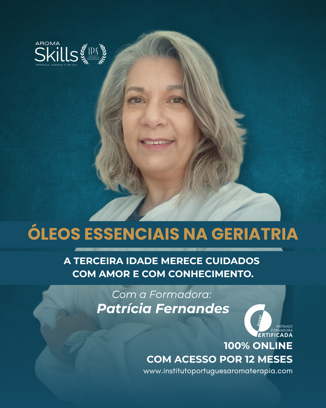 Formação Certificada: Aromaterapia em Geriatria