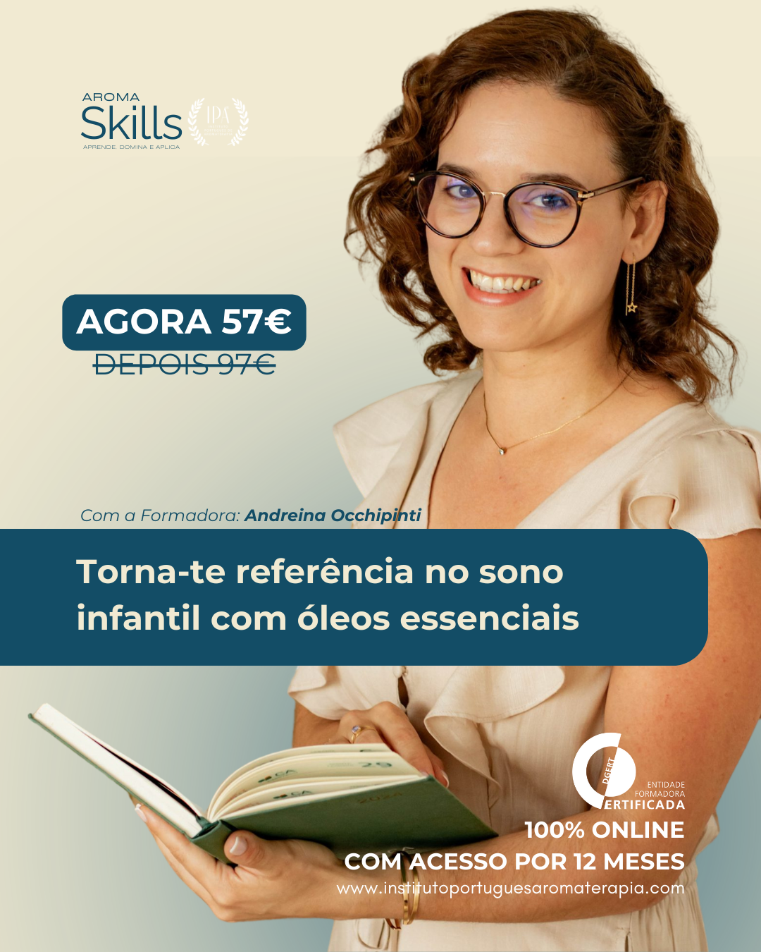Formação Certificada: Aromaterapia nas Dificuldades Sono Infantil